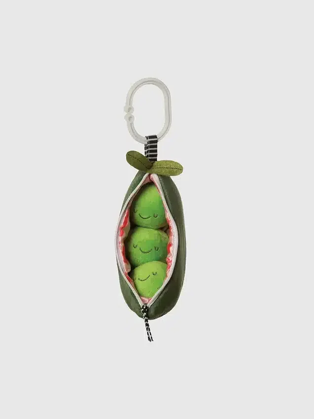 Sonaglio e giocattolo da viaggio “Peas in a Pod”