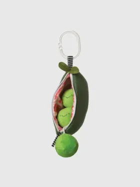 Sonaglio e giocattolo da viaggio “Peas in a Pod”