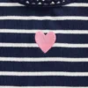 T-shirt a costine con grafica ricamata per neonato & bebè