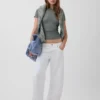 T-shirt a costine moderno