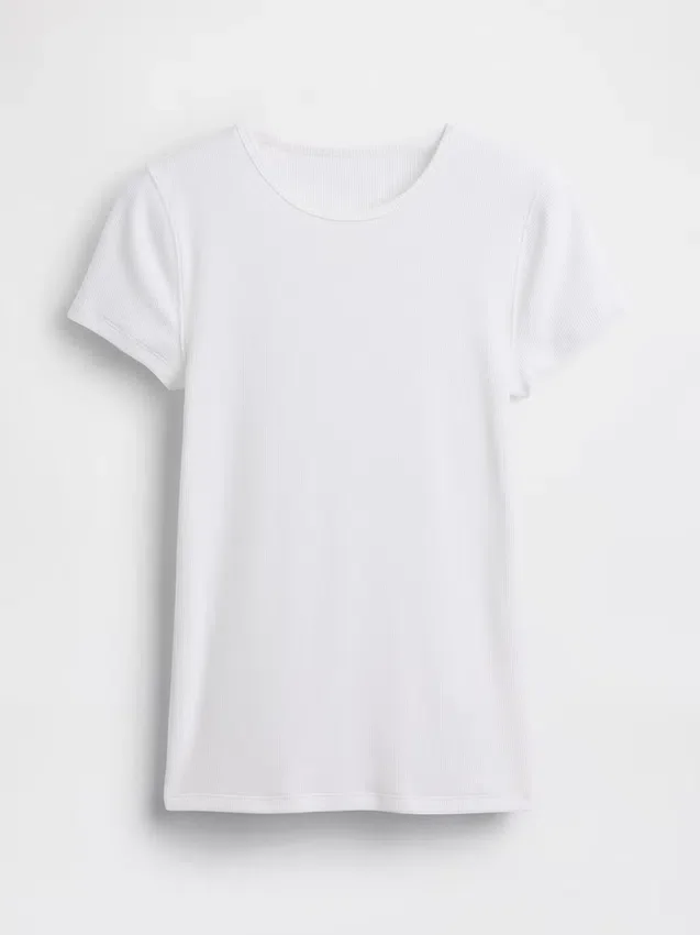 T-shirt a costine moderno