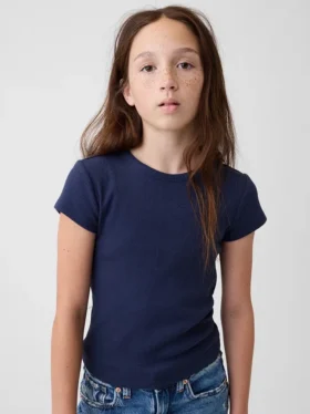 T-shirt a costine per bambini