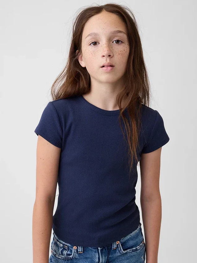 T-shirt a costine per bambini