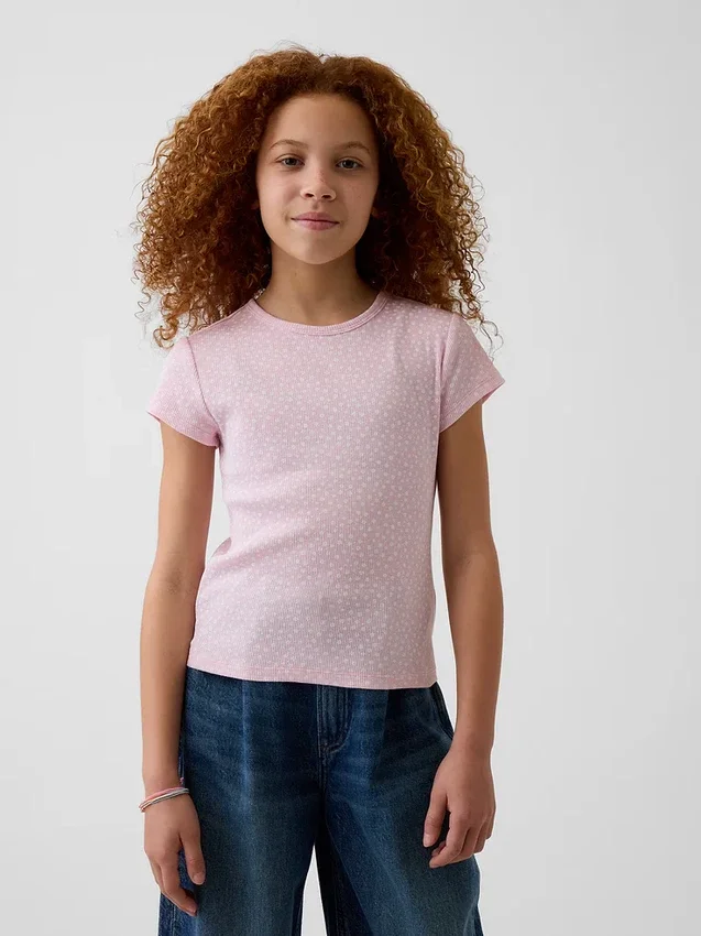 T-shirt a costine per bambini