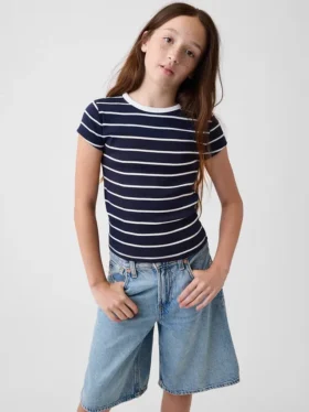 T-shirt a costine per bambini