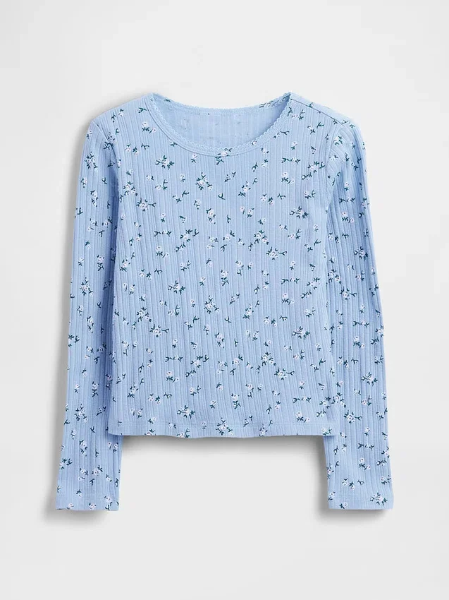 T-shirt a costine per bambini