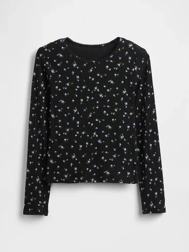 T-shirt a costine per bambini