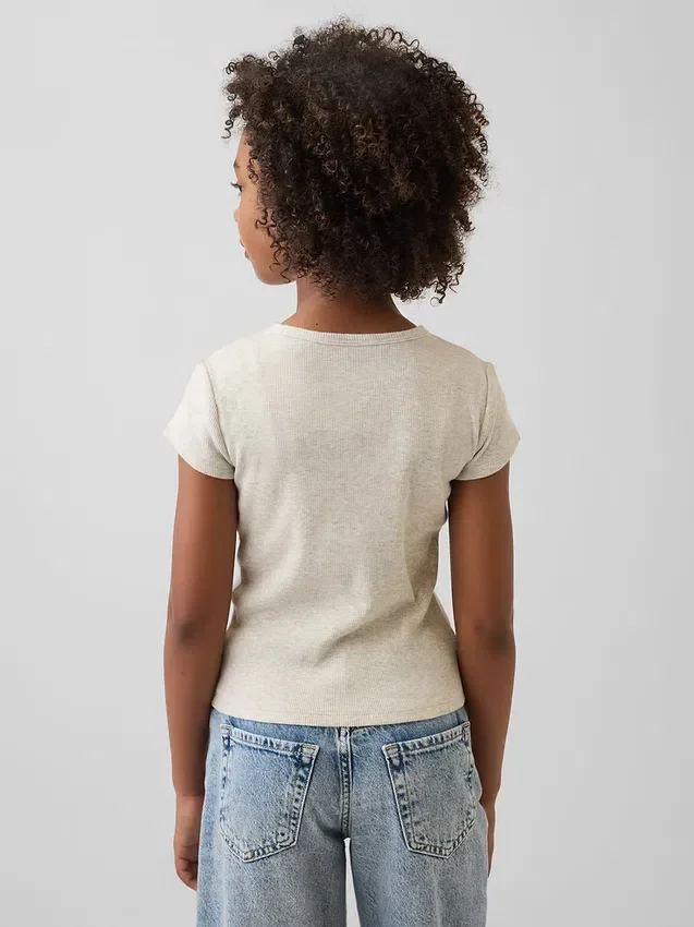 T-shirt a costine per bambini