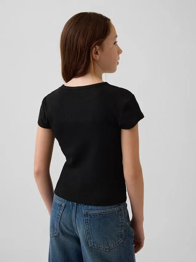 T-shirt a costine per bambini