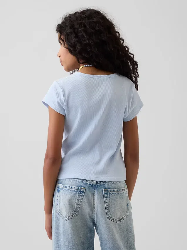 T-shirt a costine per bambini
