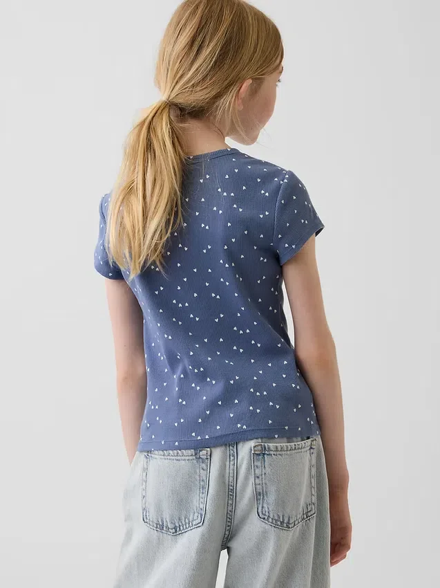 T-shirt a costine per bambini