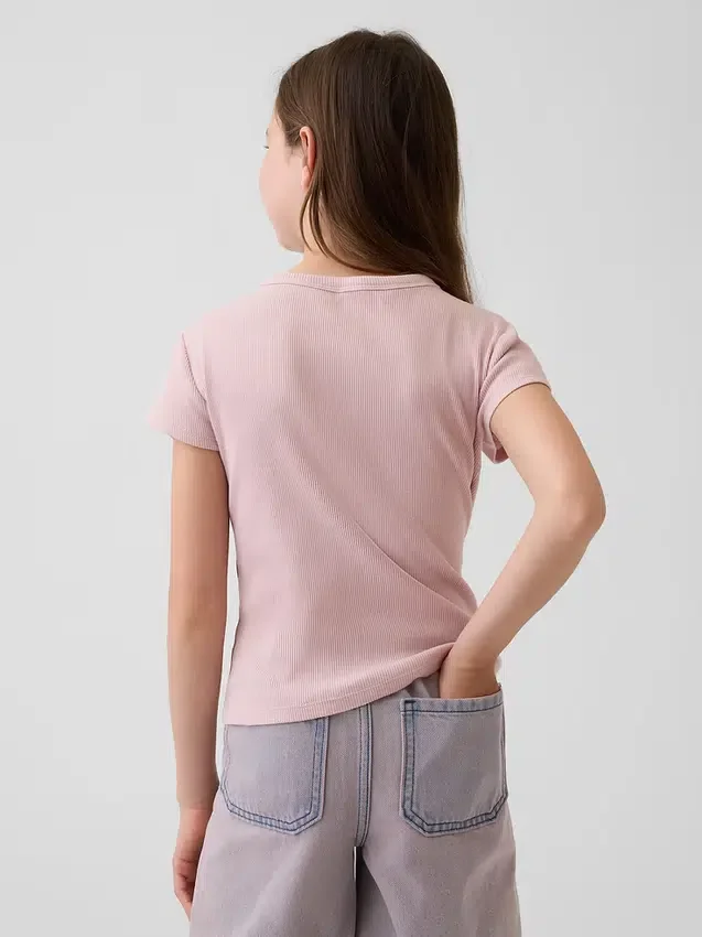 T-shirt a costine per bambini