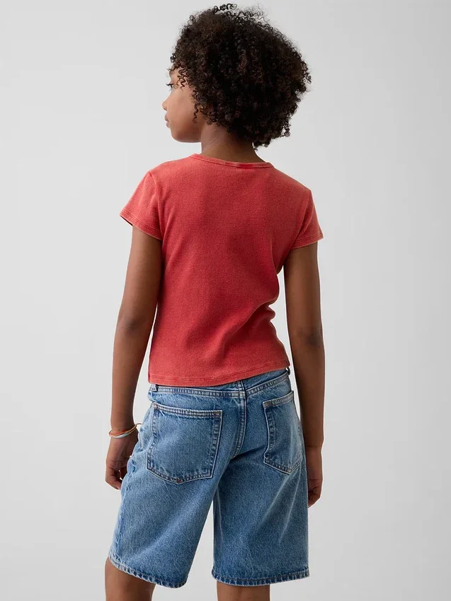 T-shirt a costine per bambini