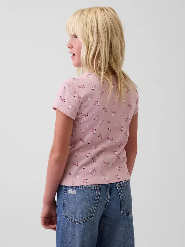 T-shirt a costine per bambini