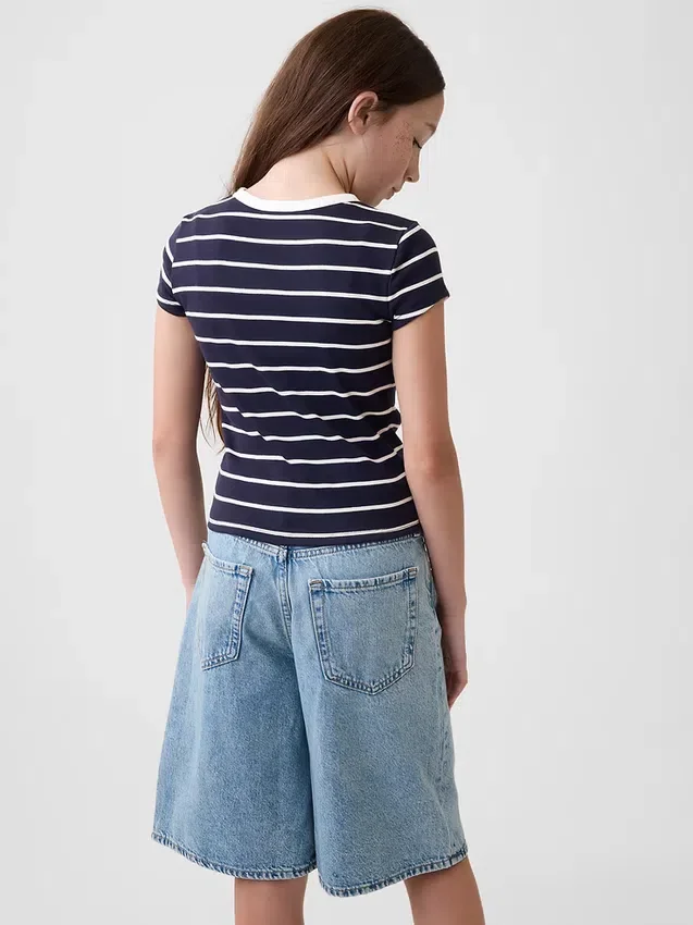 T-shirt a costine per bambini
