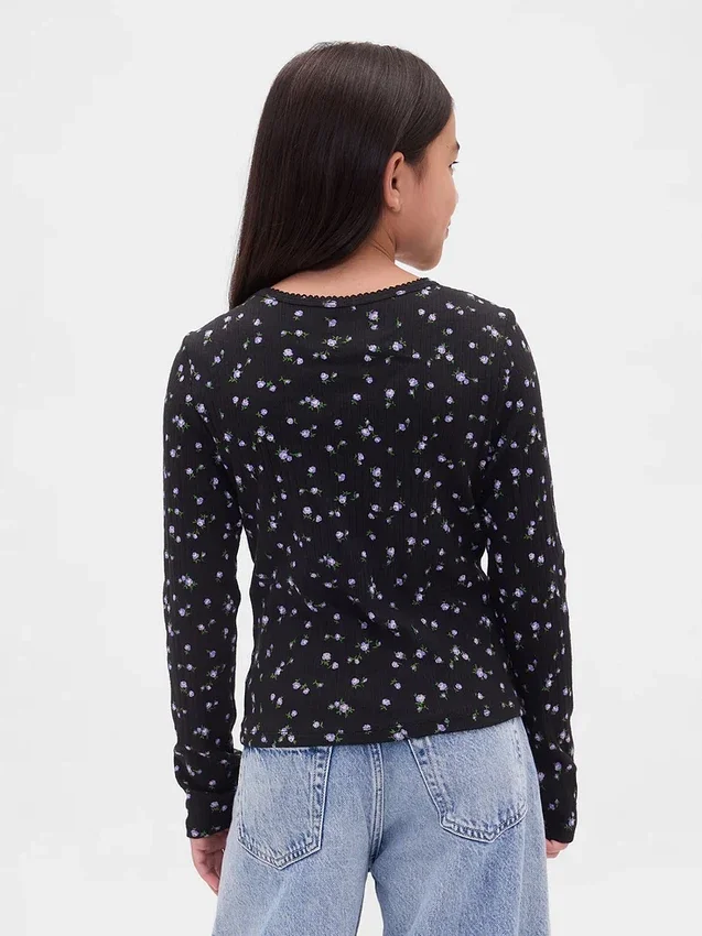 T-shirt a costine per bambini