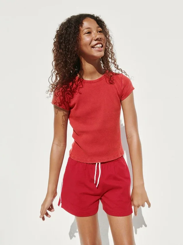 T-shirt a costine per bambini