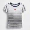 T-shirt a costine ricamata per bambini