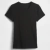 T-shirt a girocollo in punto Pointelle