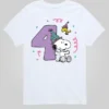 T-shirt a maniche corte con stampa "Peanuts" per bambini in occasione del 4° compleanno