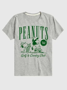T-shirt a maniche corte "Peanuts Golf Club" per bambini