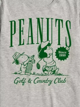 T-shirt a maniche corte “Peanuts Golf Club” per bambini