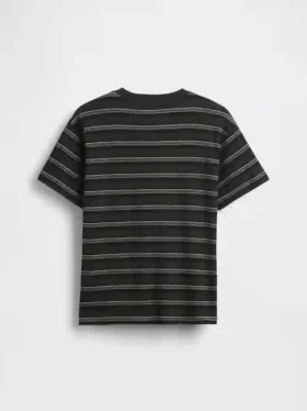 T-shirt a righe dal taglio comodo per bambini