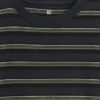 T-shirt a righe dal taglio comodo per bambini