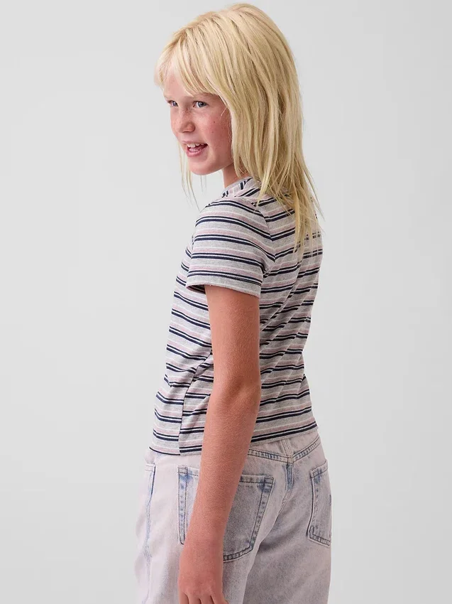 T-shirt a righe per bambini