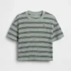 T-shirt a trama waffle per neonato & bebè