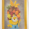 T-shirt a tunica oversize per bambini con i Minions