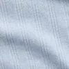 T-shirt aderente a costine Pointelle per bambini