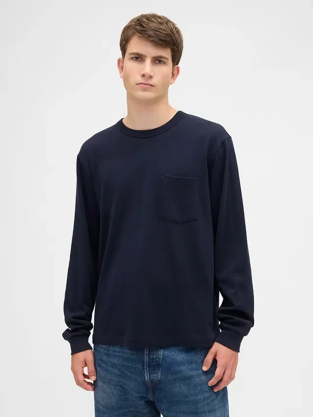 T-shirt ampia e pesante