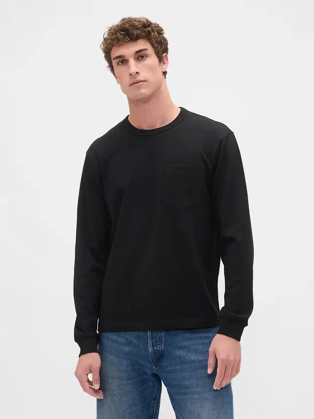 T-shirt ampia e pesante