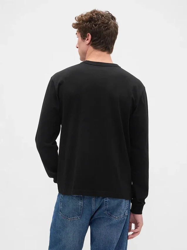 T-shirt ampia e pesante