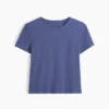 T-shirt autentica in cotone al 100% con effetto ristretto