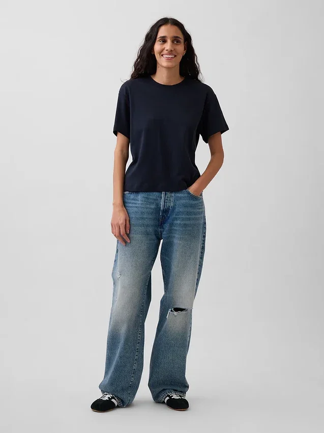 T-shirt comoda in cotone Supima®
