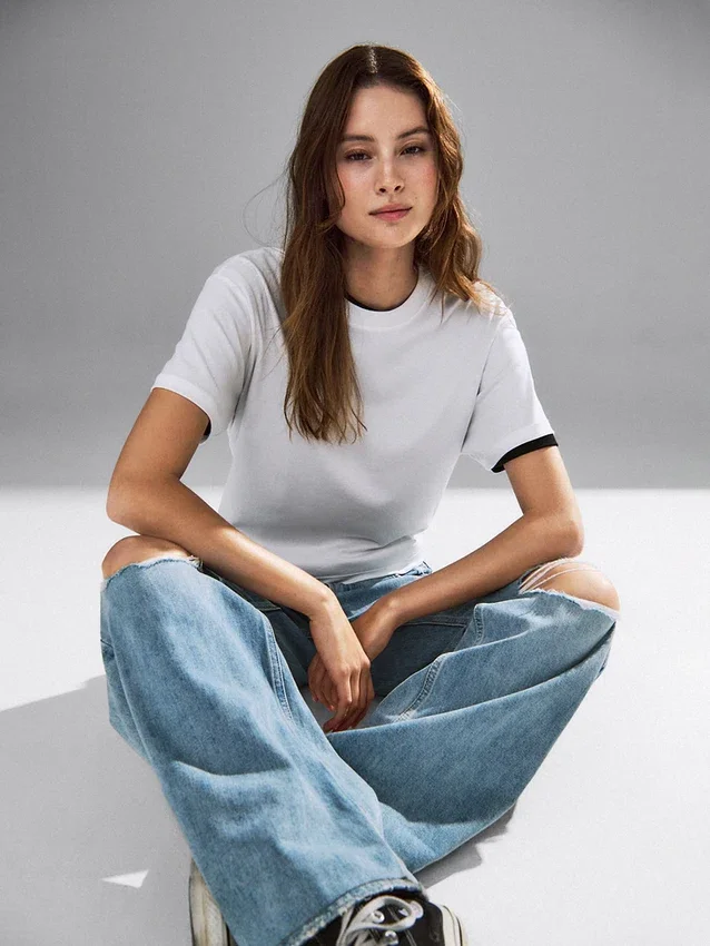 T-shirt comoda in cotone Supima®