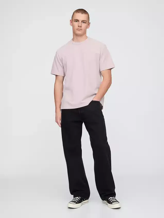 T-shirt comoda in piqué