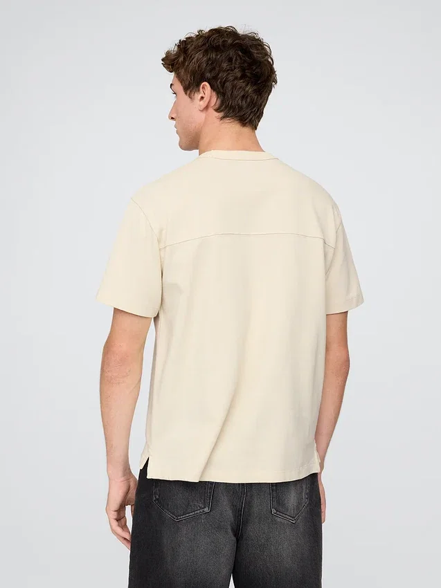 T-shirt comoda in piqué