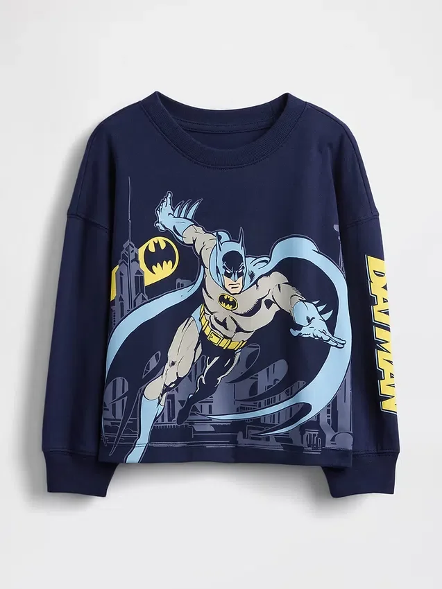 T-shirt con grafica Batman per neonato & bebè