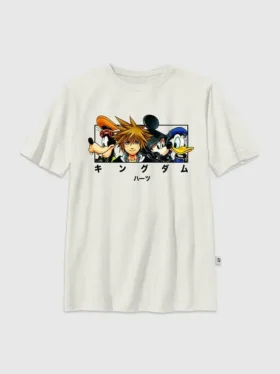 T-shirt con grafica "Box up" di Kingdom Hearts per bambini