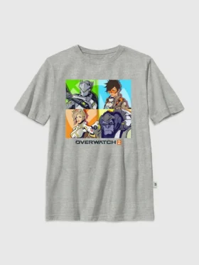 T-shirt con grafica "Box Up" di Overwatch per bambini