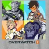 T-shirt con grafica "Box Up" di Overwatch per bambini