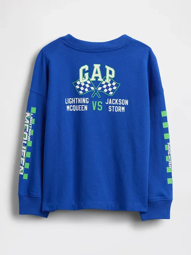 T-shirt con grafica Cars GAP × Disney per Neonato & Bebè