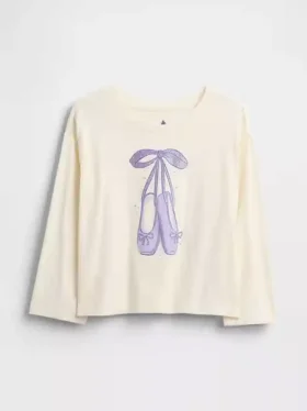 T-shirt con grafica casual mix & match per Neonato & Bebè