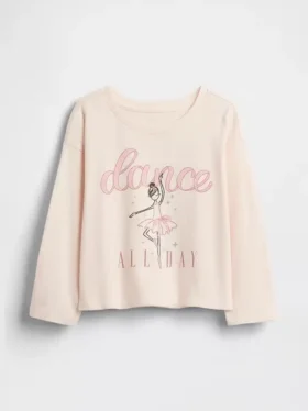 T-shirt con grafica casual mix & match per Neonato & Bebè