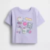 T-shirt con grafica casual mix & match per Neonato & Bebè