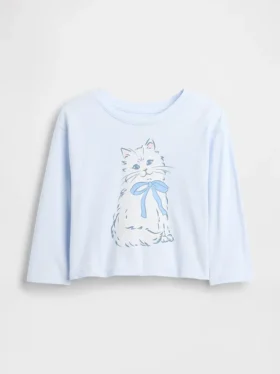 T-shirt con grafica casual mix & match per Neonato & Bebè