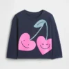 T-shirt con grafica casual mix & match per Neonato & Bebè